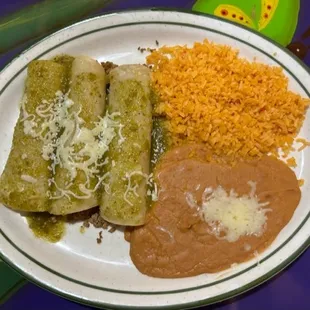 Enchiladas Verde