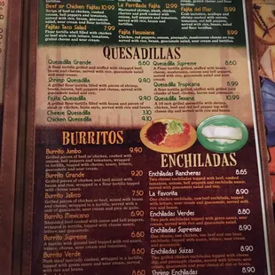 And more plates of food.