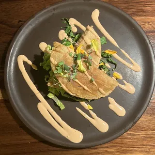 Quesadillas De Flore de Calabaza