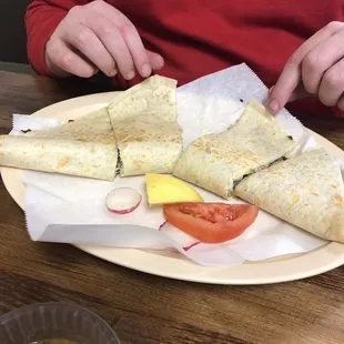 Asada quesadilla.