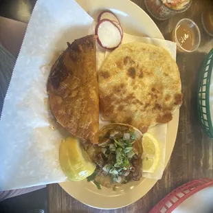 Birria Taco, Tripa Taco, Mulita