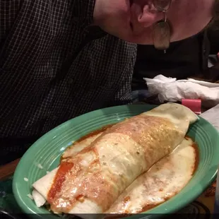 That's a big burrito!