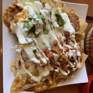 Nacho was amazing - About $7