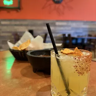 Amazing $10 House Margaritas with Tajin rim. Monday-Friday 3-5pm