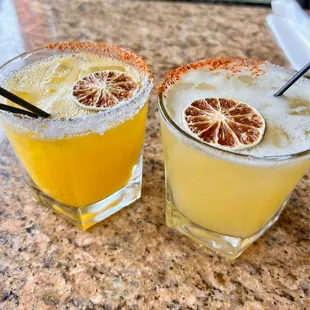 Post-workout refreshments. Cheers!