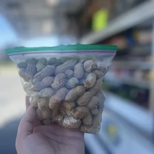 I love their roasted  peanuts from their grab and go snacks.
