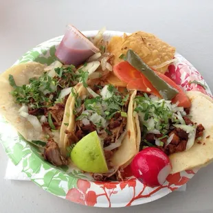 Carnitas tacos--super tasty!