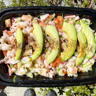 2x order of mixta (shrimp &amp; octopus) sooooo good