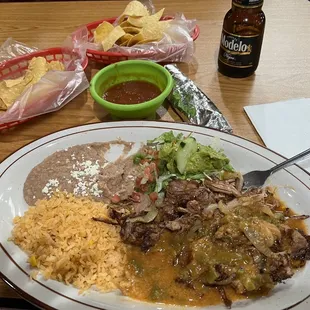 Carnitas plate special