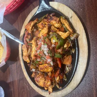 Chicken Fajitas Skillet