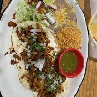 Tacos De Carne Adobada