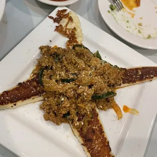 a plate of food