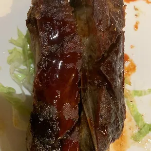 Agave Rib appetizer (4 bones per order) 5 stars