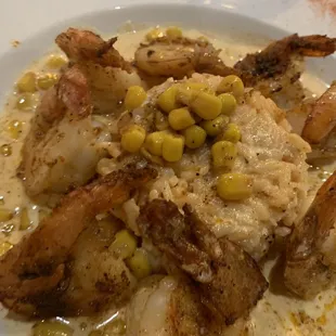Garlic Shrimp entree