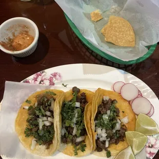 Carne asada Tacos