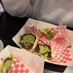 Birria tacos -- where is the dip? Hmm..
