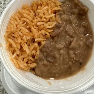 Rice and beans