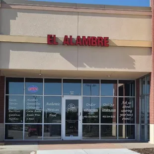 El Alambre&apos;s new Elkhorn location, located at 940 N 204th Ave, Suite 260.
