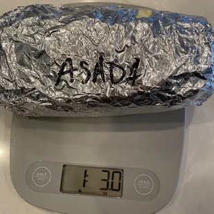 Carne Asada Burrito
