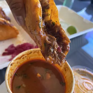 3 Quesabirrias and Broth (Friday Only)