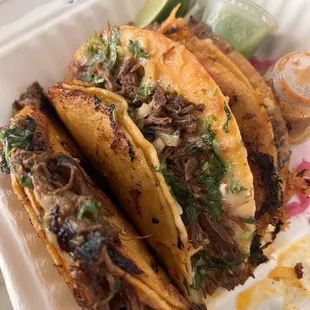 3 Quesabirrias and Broth (Friday Only)