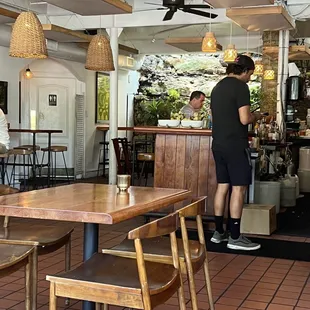 Inside of the Resturant