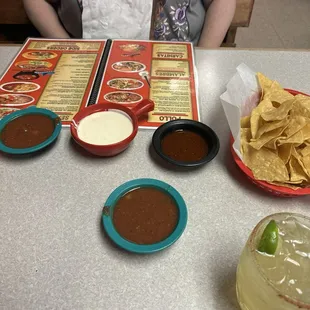1st course. Best Queso Dip in the metro.