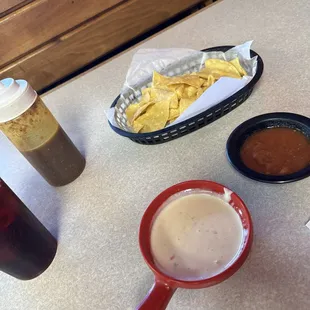 White cheese dip. My fave.