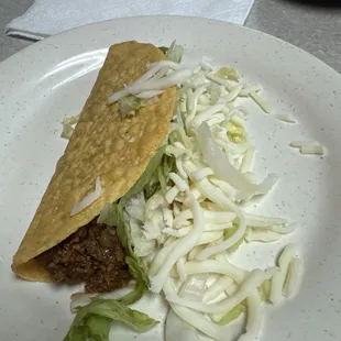 Beef taco