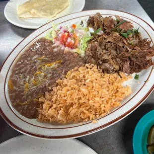 Carnitas plate