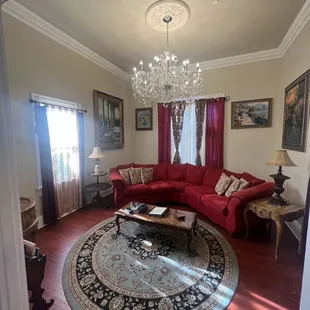 Living room in our rental