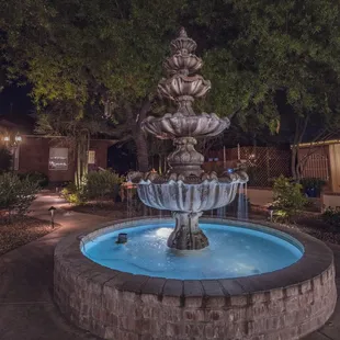 9 foot tall Courtyard Fountain