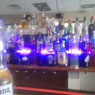 Well lit clean bar!