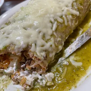 Chile Verde Burrito