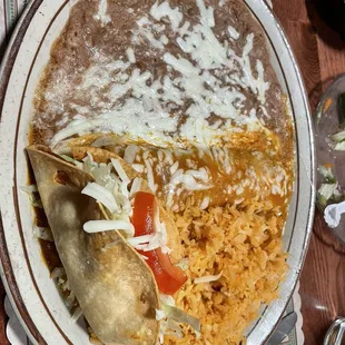 Com 3. Enchilada and Taco chicken