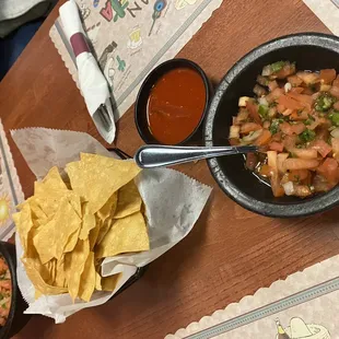 Chips and Salsa, complimentary