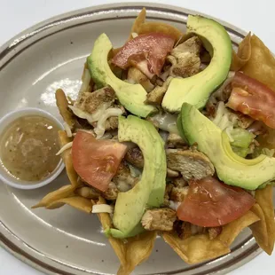 Shredded Chicken Burrito
