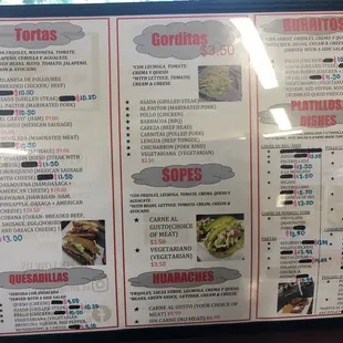 Menu 2/2