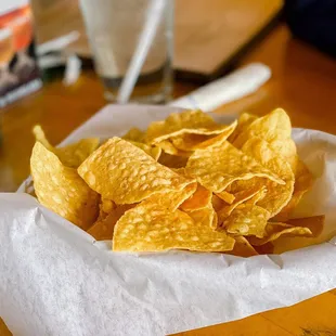 Chips &apos;n&apos; salsa(not pictured, sorry)