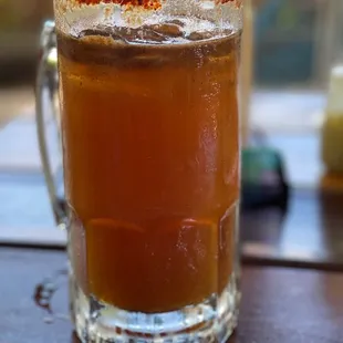Micheladas there always on point! They will make a tasty bloody Mary as well!