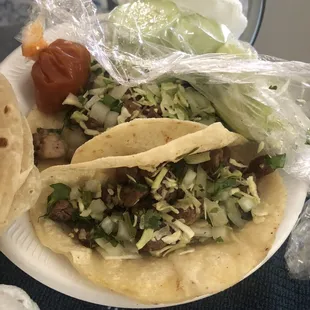 Carne asada tacos