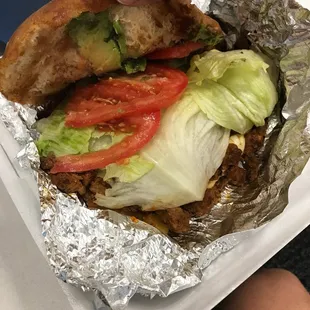 Huge torta! Delicious!
