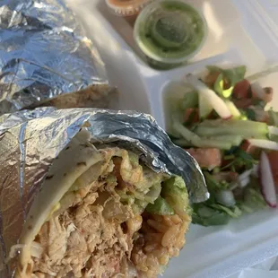 7. Pollo Burrito