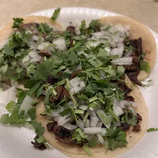 Al pastor &amp; Asada tacos