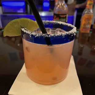 Color is off. Pomegranate margarita.