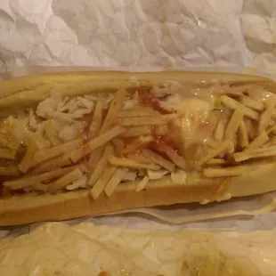 Specialty hot dog