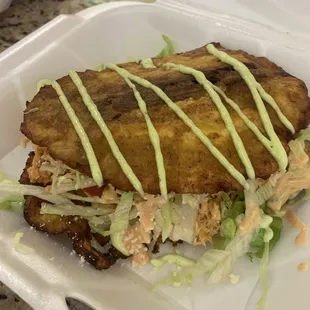Patacon Maduro! Filled with so much flavor