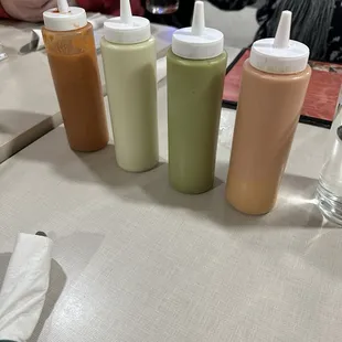 Get all the sauces!