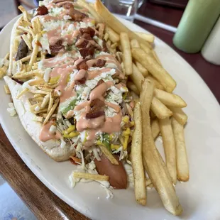 The Pepitos sandwich! Looks crazy, tastes AMAZING