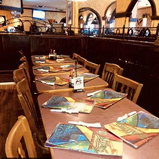 We have enough room for your party! Just call ahead 765-864-9417